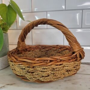 Handwoven Brown Basket